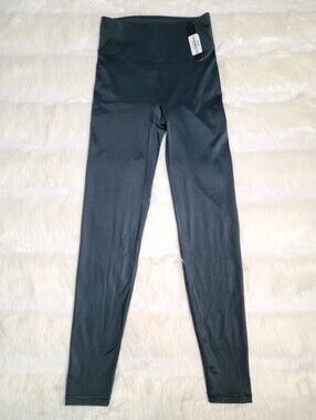 Nike SKIMS Bonded Waist Legging 26 Dark Teal Women XS NEW